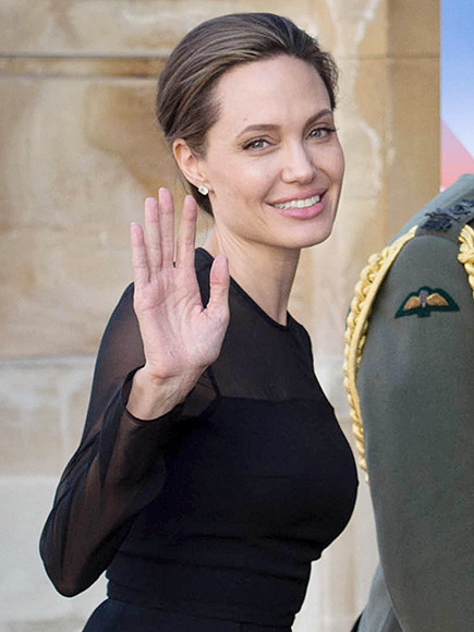 USA Rights Only-London, England -9/8/16-UN Special Envoy, Angelina Jolie is greeted by UK Vice Chief of the Defence Staff General Sir Gordon Messenger at the UN Peacekeeping Defense Ministerial in London. -PICTURED: Angelina Jolie -PHOTO by: Stefan Rousseau/PA Images/startraksphoto.com -Startraks_PAI_28572393a Editorial - Rights Managed Image - Please contact www.startraksphoto.com for licensing fee Startraks Photo New York, NY For licensing please call 212-414-9464 or email sales@startraksphoto.com Image may not be published in any way that is or might be deemed defamatory, libelous, pornographic, or obscene. Please consult our sales department for any clarification or question you may have. Startraks Photo reserves the right to pursue unauthorized users of this image. If you violate our intellectual property you may be liable for actual damages, loss of income, and profits you derive from the use of this image, and where appropriate, the cost of collection and/or statutory damages.