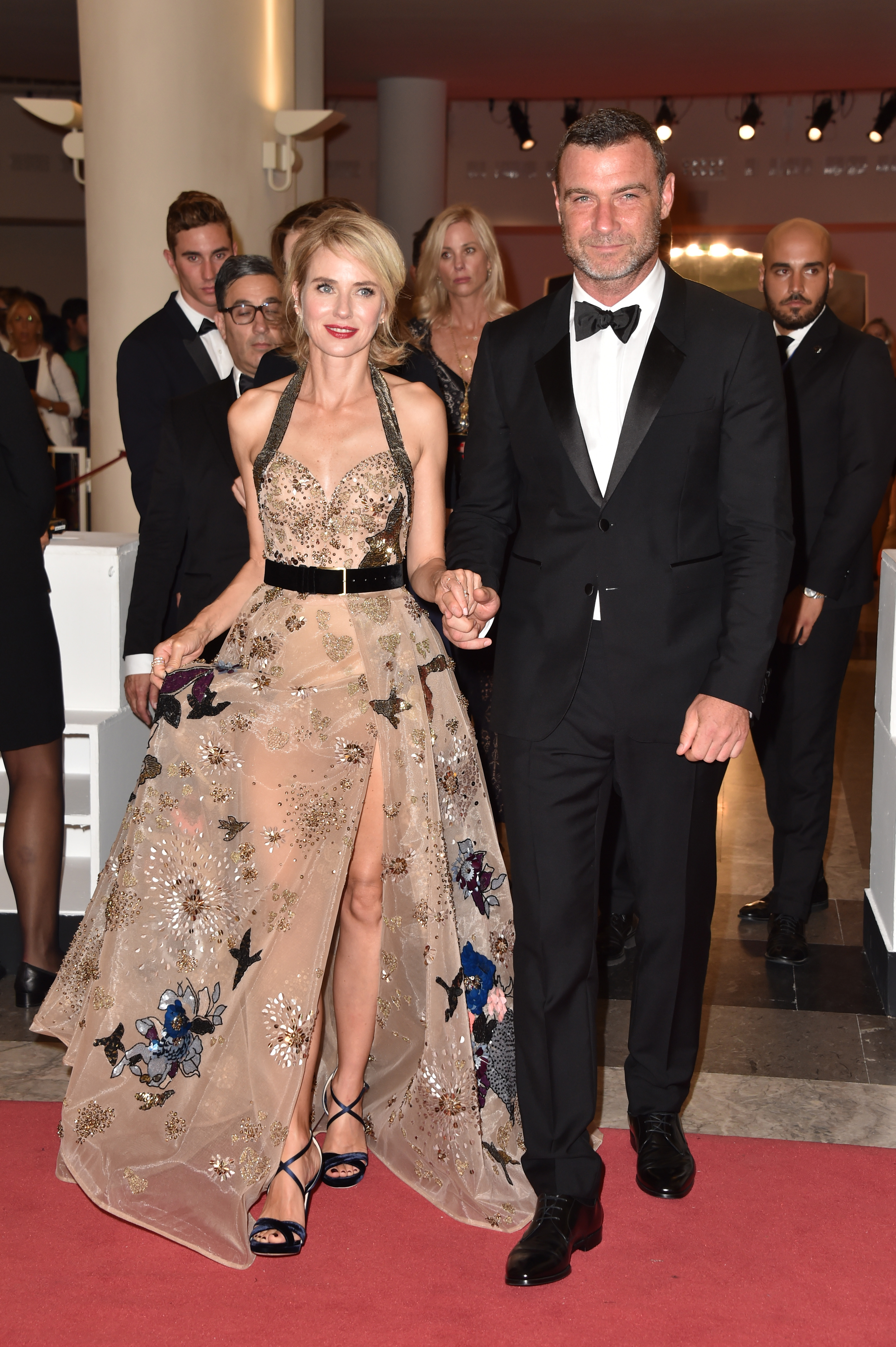 VENICE, ITALY - SEPTEMBER 02: Naomi Watts and Liev Schreiber attend the premiere of 'The Bleeder' during the 73rd Venice Film Festival at Sala Grande on September 2, 2016 in Venice, Italy. (Photo by Pascal Le Segretain/Getty Images)